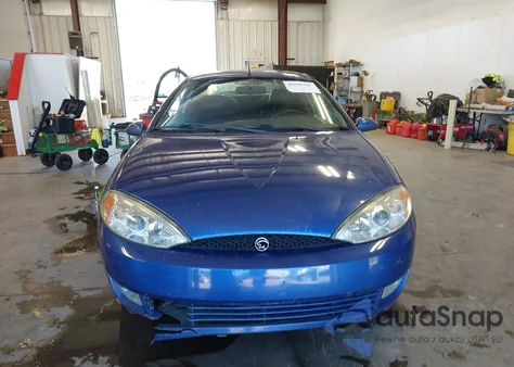 2002 Mercury Cougar V6 из США, поврежденный, VIN 1ZWFT61LX25604800